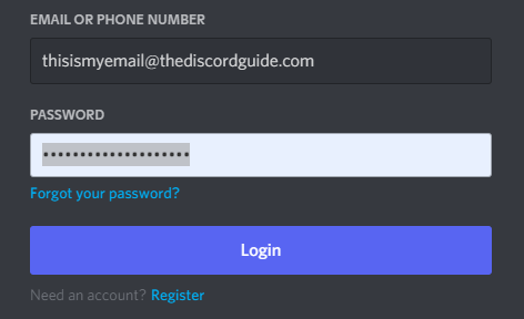 how to see hidden password in discord using inspect element