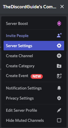 how to create community server on discord