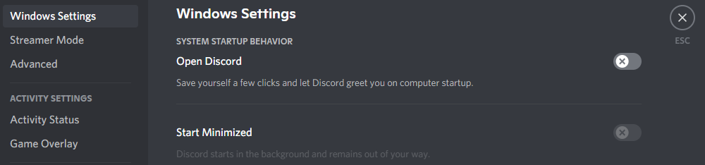 how to turn off discord auto-startup