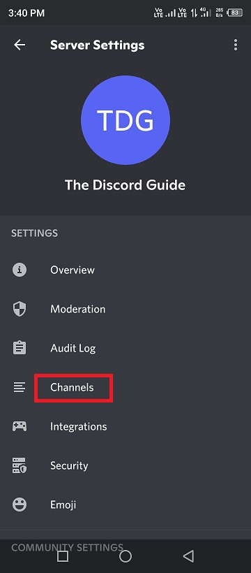 how to set up nsfw on discord mobile
