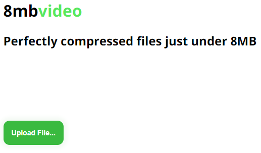 how to compress a video file for discord
